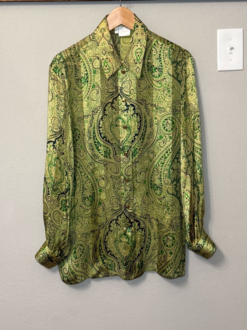 Escada By Margaretha Ley Vintage silk blouse Size 38 - Picture 4 of 15